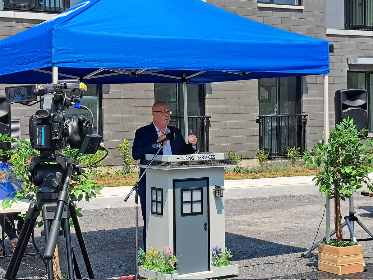 Choose Cornwall (@choosecornwall) on Twitter photo Minister Steve Clark in Cornwall to open new 77 unit residence. <a href="/SteveClarkPC/">Steve Clark</a> #ChooseCornwall Minister Steve Clark in Cornwall to open new 77 unit residence. <a href="/SteveClarkPC/">Steve Clark</a> #ChooseCornwall