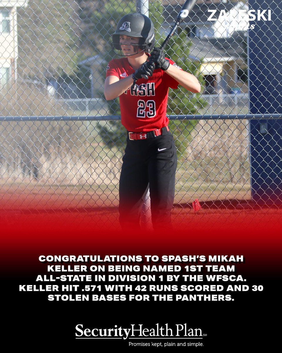 Mikah Keller hits .571 on the way to All-State Honors.