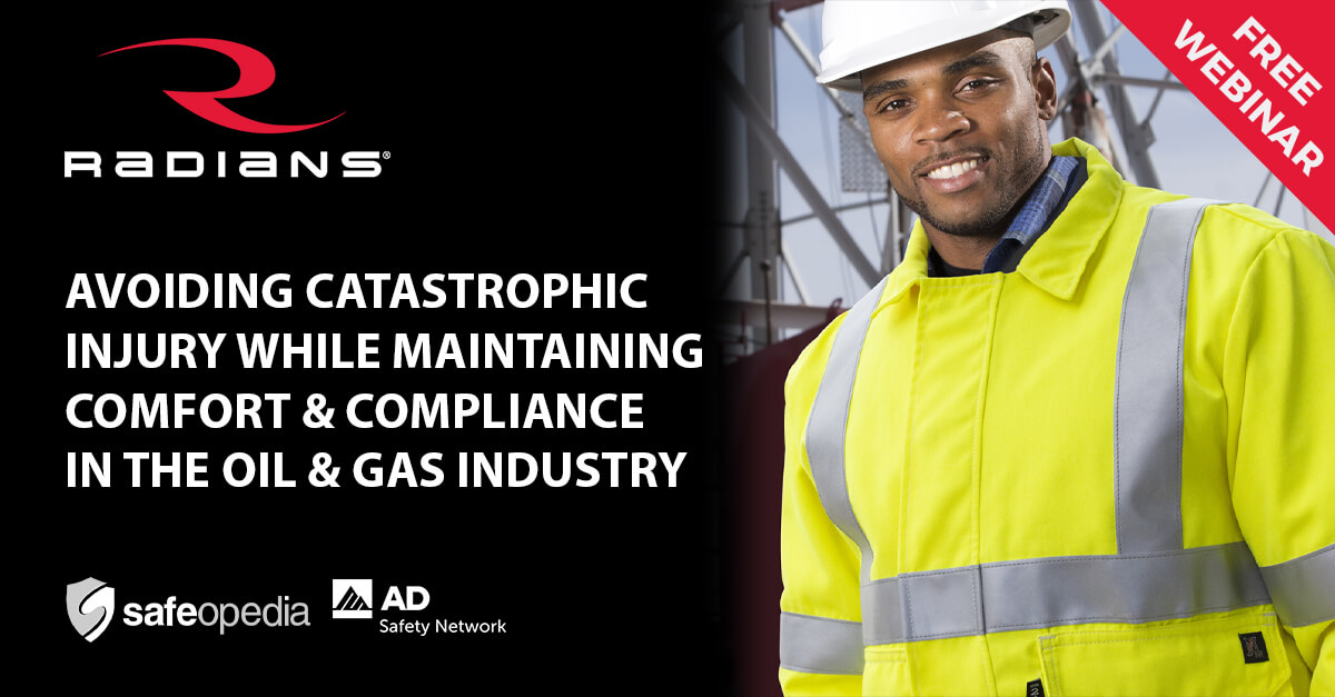 safeopedia's tweet photo. Don't miss our "ON DEMAND" webinar "Avoiding Catastrophic Injury While Maintaining Comfort & Compliance in the Oil & Gas Industry"! Watch now: https://t.co/V4XddNnc8l
#Safeopedia #resources #webinars #safety @RadiansInc https://t.co/uFzxh3d06r