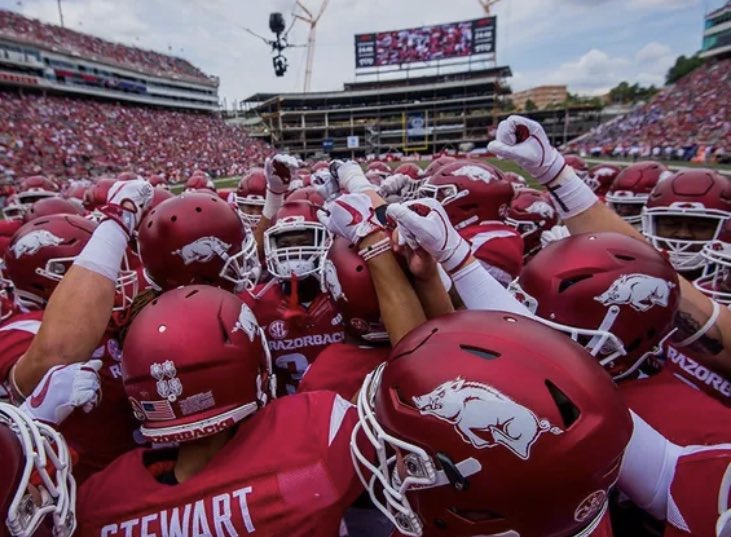 After a great conversation with <a href="/RazorbackFB/">Arkansas Razorback Football</a> I am blessed to be reoffered by The University of Arkansas 🔴⚪️