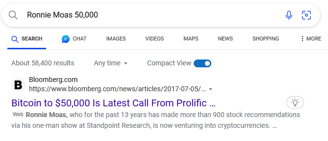 RonnieMoasX's tweet photo. Today is the sixth anniversary of my July 5, 2017 #bitcoin recommendation that went viral worldwide ... $BTC was trading at ~$2,500 and I set a $50,000 target looking out 3-5 years >>> My target for next year is $84,000. https://t.co/xwVIeyHG8Q