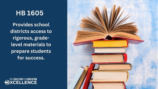 #HB1605 is a critical step towards providing every child in Texas with an education that prepares them for success. Let's encourage all school districts to adopt rigorous, grade-level materials for our students' future. #HQIM #TXED #texasschools #txk12