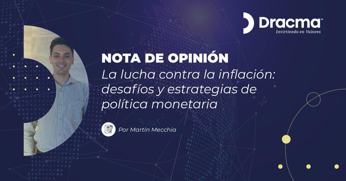 dracmasa's tweet photo. Este año el BCRA ha sido cuestionado por fuerzas políticas que aspiran a la presidencia nacional. Por eso nos preguntamos: ¿Qué lugar debería ocupar el BCRA?, ¿cómo combatimos la inflación?

Nota de opinión de Martín Mecchia, Asesor Financiero: https://t.co/HGuZI6AB7m https://t.co/Z3hQlLYPNR