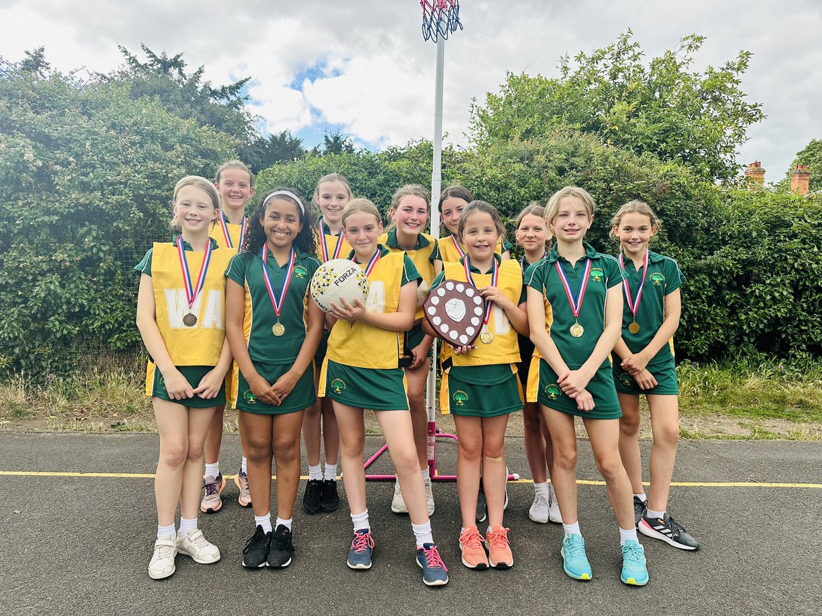 Worcester City Primary School Netball Champions! Well done for a phenomenal season - unbeaten all season and you played with constant smiles on your faces!