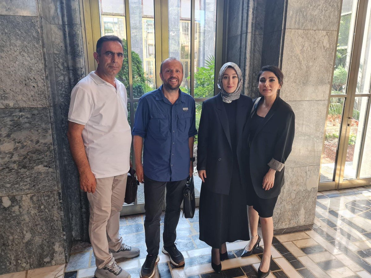 Bugün Ankara Şube Yöneticilerimizle birlikte mecliste <a href="/Akparti/">AK Parti</a> İstanbul Milletvekili Sayın <a href="/RumeysaKadak/">Rumeysa Kadak</a>  ile görüşme gerçekleştirilmiştir. Bizlere olan yaklaşımı ve desteği için kıymetli vekilimize camiamız adına çok teşekkür ederiz. 
Saygılarımızla