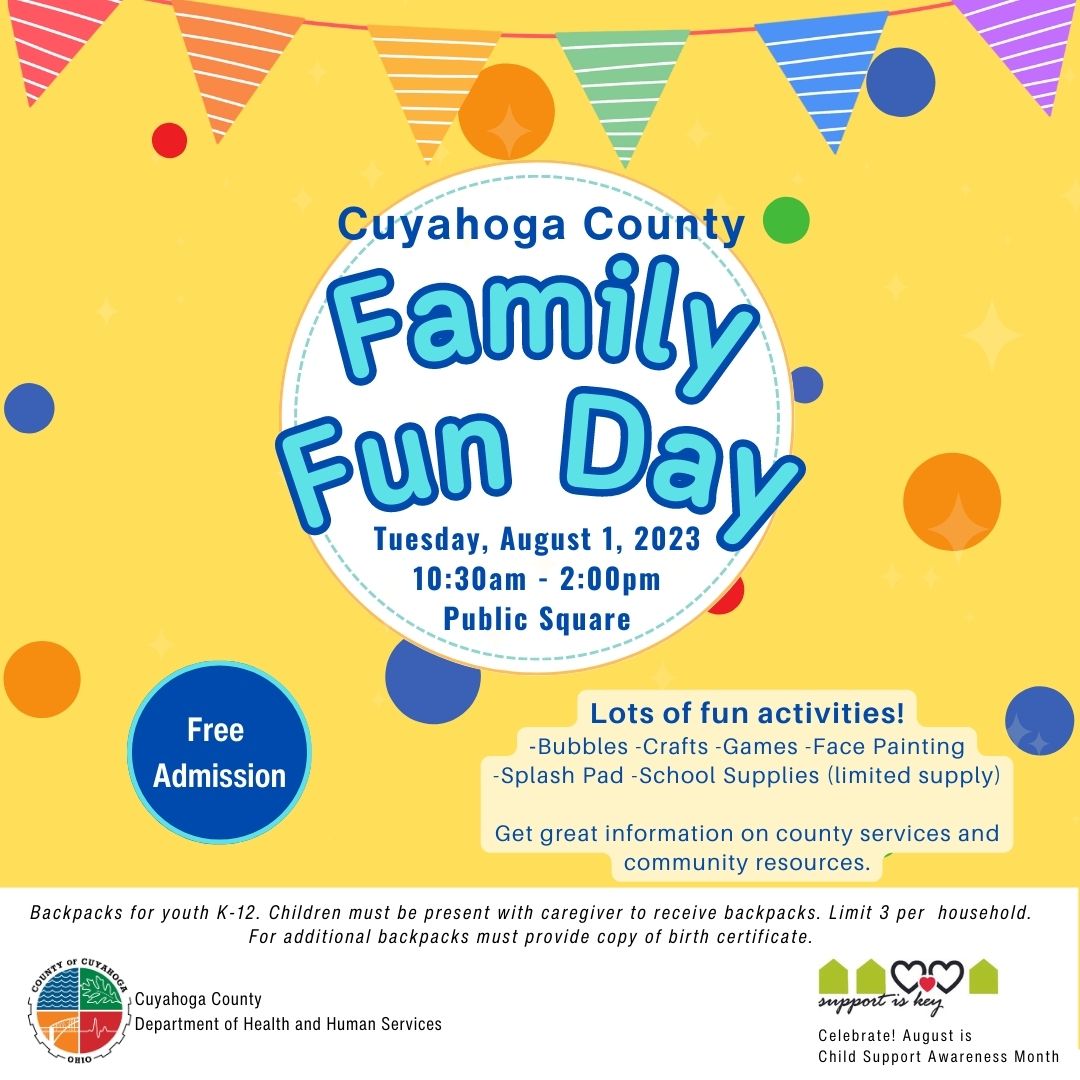 Care Alliance will participating at the <a href="/CuyahogaHHS/">Cuyahoga HHS</a>  Family Fun Day 8/1.  Bring your family to this fun event!