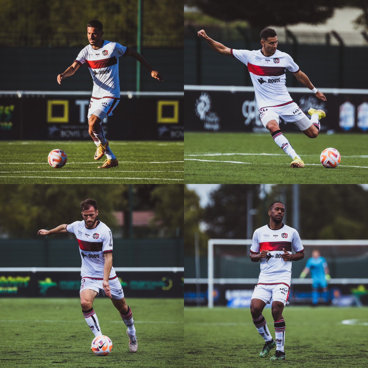 FCFleury91's tweet photo. ⬅️ 𝐃𝐄́𝐏𝐀𝐑𝐓𝐒 : Nous souhaitons une bonne continuation et de la réussite à Guillaume Sert, Cédric Sanches, Sorin Cucu et Nakibou Aboubakari qui ne poursuivront pas l’aventure au FC Fleury 91. 
 
Nous remercions chaleureusement ces quatre Lions pour leur investissement et leur passion. 

𝐌𝐞𝐫𝐜𝐢 𝐌𝐞𝐬𝐬𝐢𝐞𝐮𝐫𝐬 ! 🤝❤️🖤
