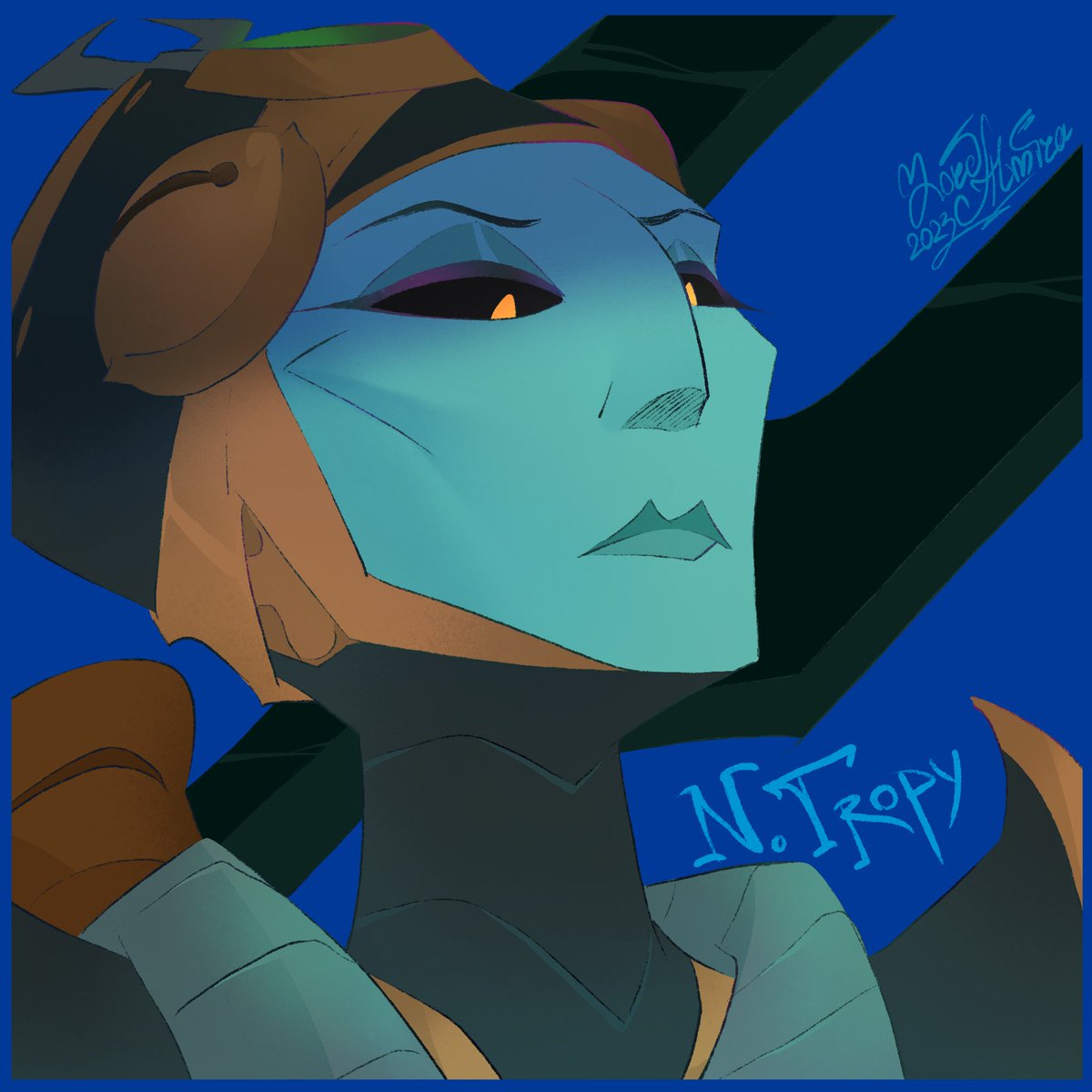 AlmiraLord's tweet photo. I’ve personally beloved her face geometry, meantime it’s pretty unusual for me to draw
Yet I’ve been leveling up her lately, so here she is

#NTropy #FemNTropy #NefariousTropy #CrashTeamRumble #CTRumble #Crash4 https://t.co/BC1kQVR4Aq