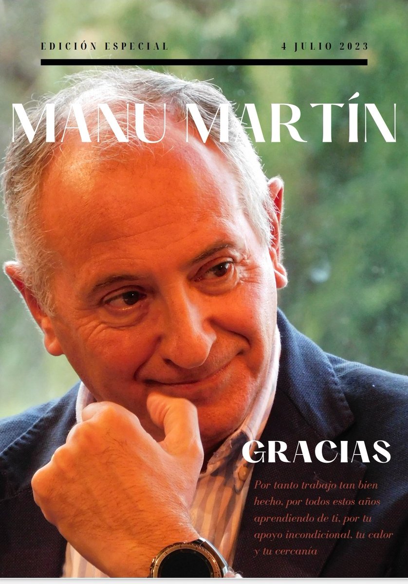 Gracias <a href="/manumartin23/">Manu Martín</a>  por tu trabajo y dedicación durante todos estos años. Has dejado un camino sólido que conduce claramente al objetivo. Es muy difícil salirse del mismo. Enhorabuena. <a href="/EducaAnd/">Consejería Desarrollo Educativo y FP</a>Innova <a href="/FormacProfAnd/">Servicio de Planes de Formación</a> <a href="/CEPdeSevilla/">CEP de Sevilla</a> @EducaAnd <a href="/ProInnoAnd/">Programas para la Innovación Educativa</a>