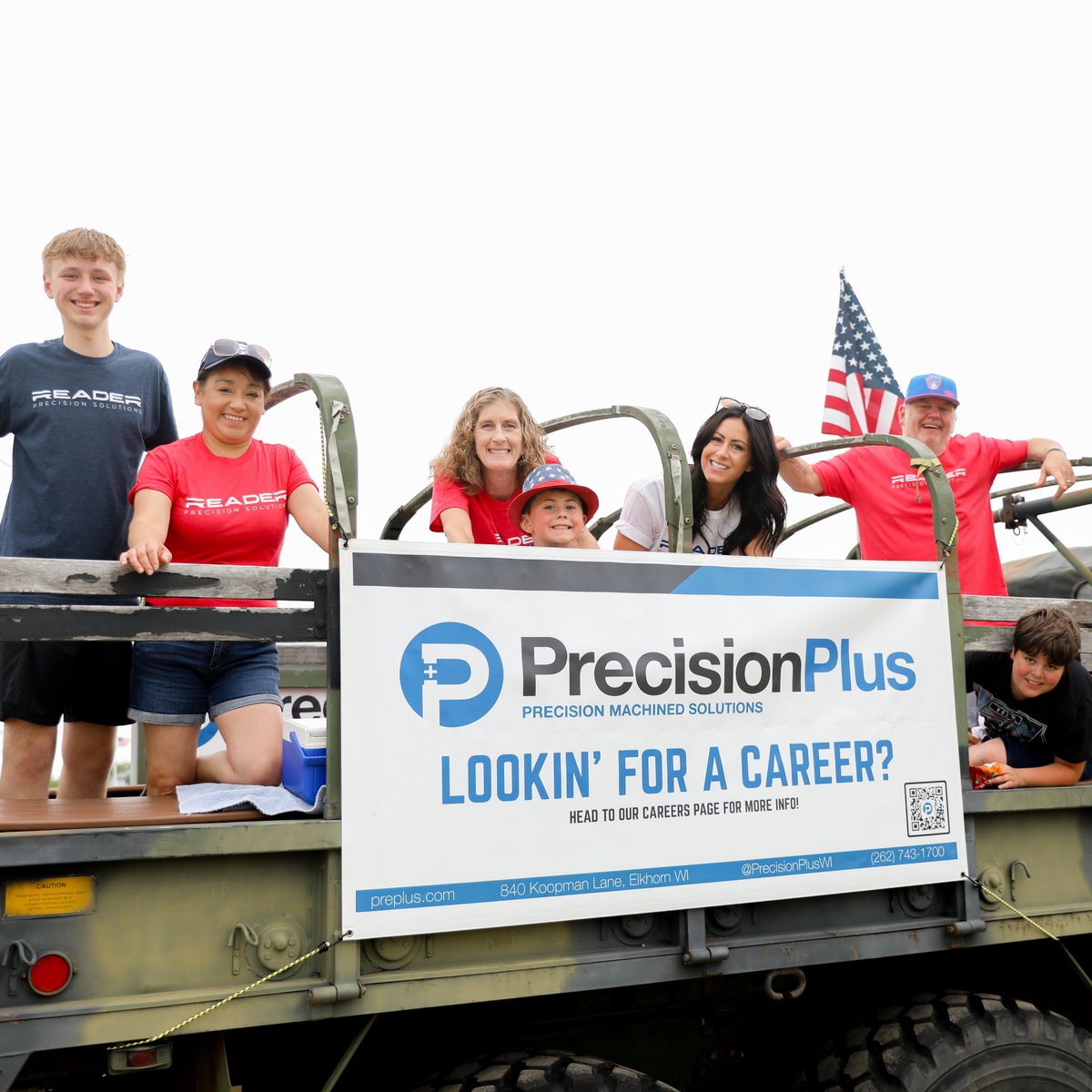 ReaderPrecision's tweet image. Reader Precision Solutions in the Community! 🥳 🎆🚒We had a blast at the East Troy 4th of July parade saluting our first responders on the front line! Our float was on fire (figuratively, of course!) 🔥

RPS team members wish everyone a happy and safe Fourth of July! 🥳🎆🇺🇸