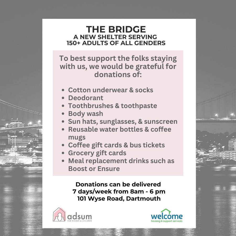 You can help support folks at The Bridge by sharing this message and donating if you can. 
Thank you.
@welcomehousing