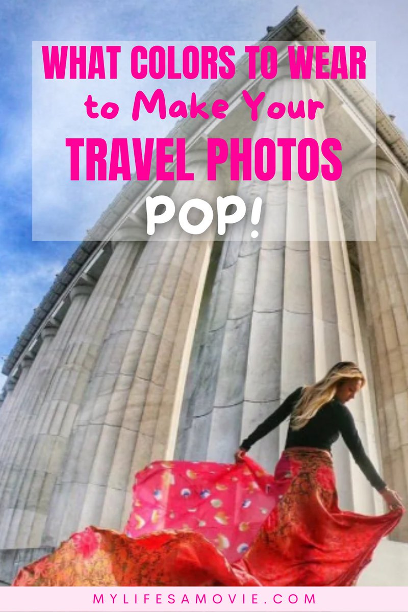 Did you know that I pack for trips largely depending on what colors to wear in my travel photos that I know will stand out the most in the destination I’m going to?

mylifesamovie.com/what-colors-to…

#travelphotos #colorstowear #mylifesamovie