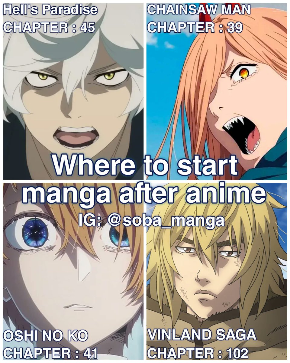 Soba 🍜👑 on X: Hell's Paradise Anime Vs Manga !