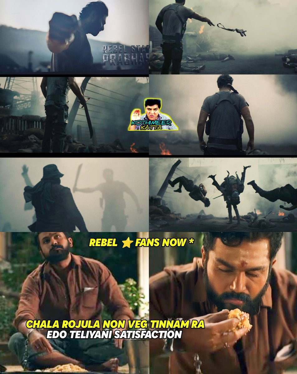 kothimeer_katta's tweet photo. Salaar Fans Retweet ⏩⏩⏩

#Prabhas #SalaarTeaser #Salaar #PrithvirajSukumaran #PrashanthNeel #JurassicPark CALLED ONE MAN #Part1ceasefire https://t.co/RNoNty3ww7