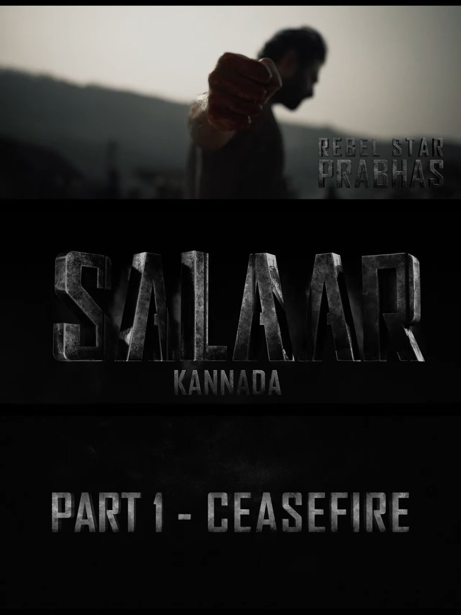 NanuViber's tweet photo. #part1CeaseFire
#Salaar #SalaarTeaser  #Prabhas𓃵 #Prabhas #PrashanthNeel #Yash19 
@PrabhasRaju ❤‍🔥 anna #PrabhasRaju 

If part 1 is break from a battle,  which is that battle??? 🧐 https://t.co/1WDAWgdeL3