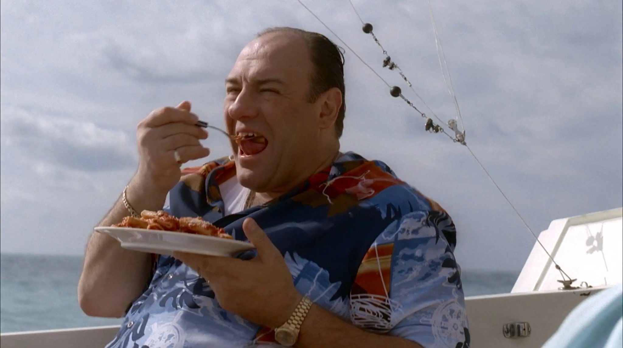 Sopranos World on Twitter "Sopranos summer (wearing loud prints and