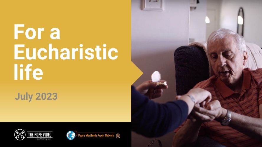 popesprayer_en's tweet photo. Press Release @thepopevideo“For a Eucharistic life”🙏 #PopesPrayerIntention 

#Eucharist #BeTransformed #BeOpenToOthers #PopeFrancis #iamhere #eucharisticrevival #PrayTogether https://t.co/dyPRo2iudP https://t.co/93BbFOukTX