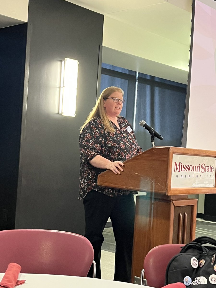BearsFamilies's tweet photo. Thanks to Dr. Melissa Bledsoe of @mostateag for speaking tonight at the SOAR Session 6 dinner! We appreciate you! @MissouriState https://t.co/zC9PRAlAPt