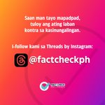 Photo by Fact Check Philippines (@FactCheckPhils)