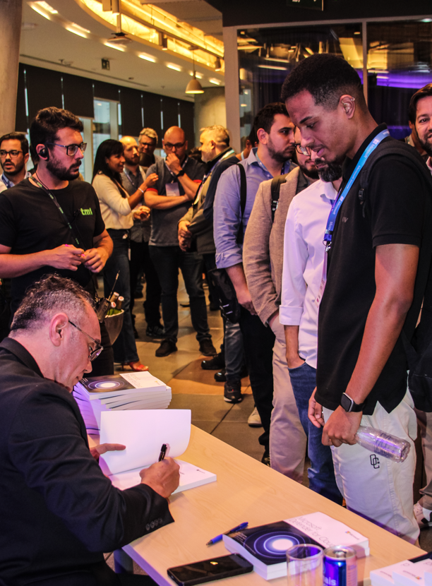 yuridiogenes's tweet photo. Next book signing session will be in Dublin, Friday next week. Still some slots available for the event:
https://t.co/tp6GO9UdIG

Note: Picture from the last book signing session at MSSecure in Sao Paulo, Brazil last March. https://t.co/Qc6hM4hGsp