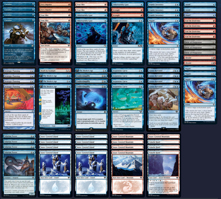 MTGMetaOfficial's tweet photo. Winner is @CunicoliGoblin with UR Terror 6-0 Decklist: https://t.co/GHCOODEMfC HISTORIC PAUPER BO3 Double Elimination Standings: https://t.co/LInk05EuOv @fireshoes https://t.co/pUcJfsTbQD