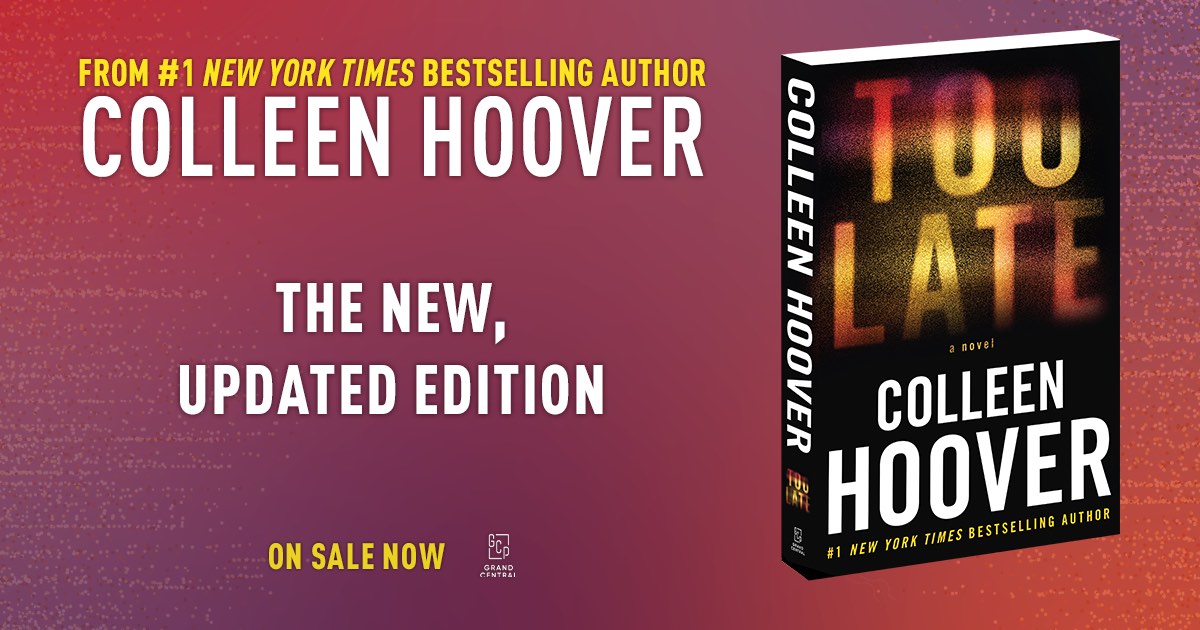 Colleen Hoover  Hachette Book Group