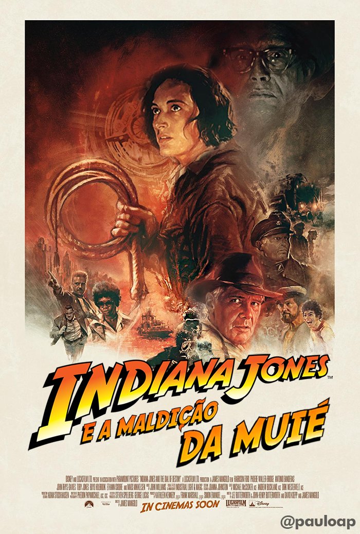 pauloap's tweet image. Fui ao cinema assistir "Indiana Jones e A Relíquia do Destino" e acabei vendo outro filme: "INDIANA JONES E A MALDIÇÃO DA MUIÉ".

O filme é isso: uma obra pensada para DESTRUIR o Indiana Jones e elevar a personagem Helena, a feminista que é a PROTAGONISTA da obra. Uma ladra que…