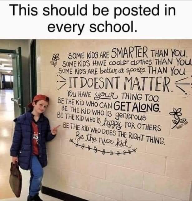 Bhulley3's tweet photo. #inspiration #Ontarioschools #kindness #respect https://t.co/pj214K11dl