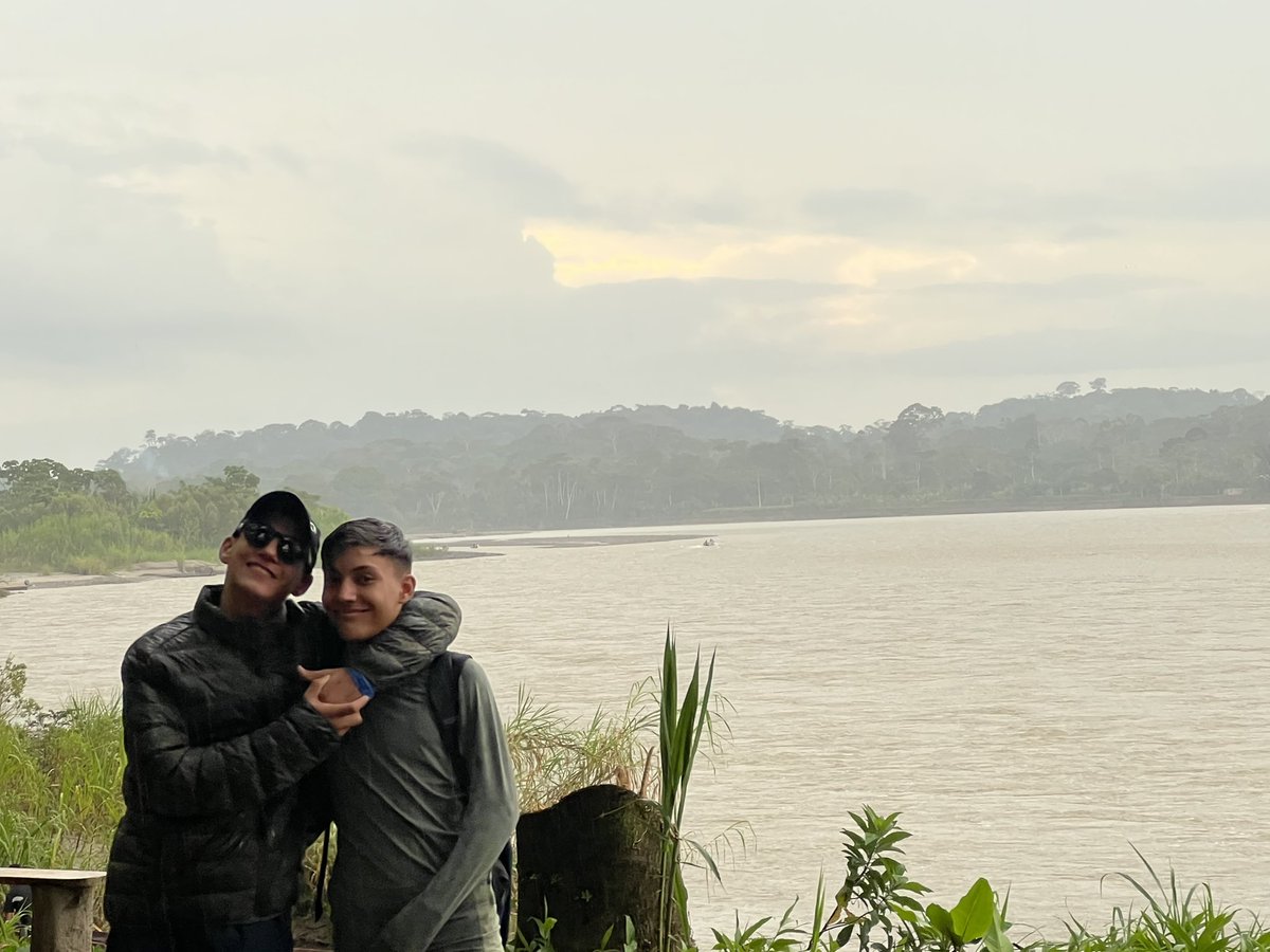 Conocer la biodiversidad de este mundo es lo que pretendo dejar impregnado en su generación. #napo @selvaecuatoriana