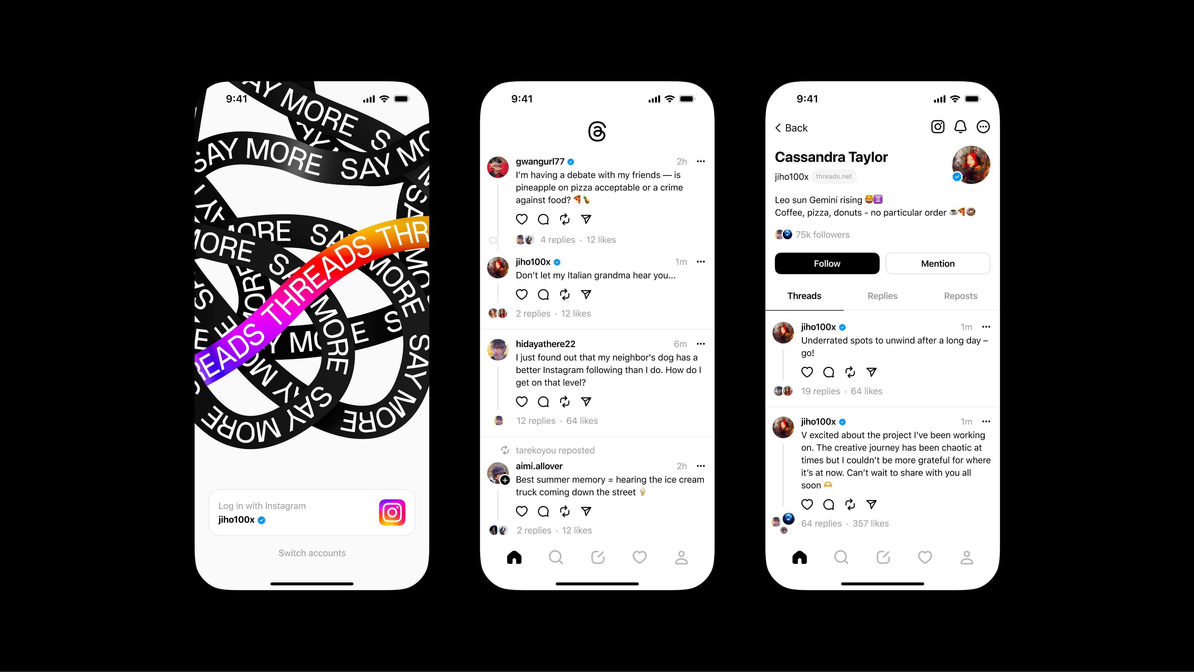 threads.net ✨ Threads is here – a new app where you can share updates  and join convos ✨ Use your Instagram account to log in and get started 🎉  https://t.co/eEyTigO7WB