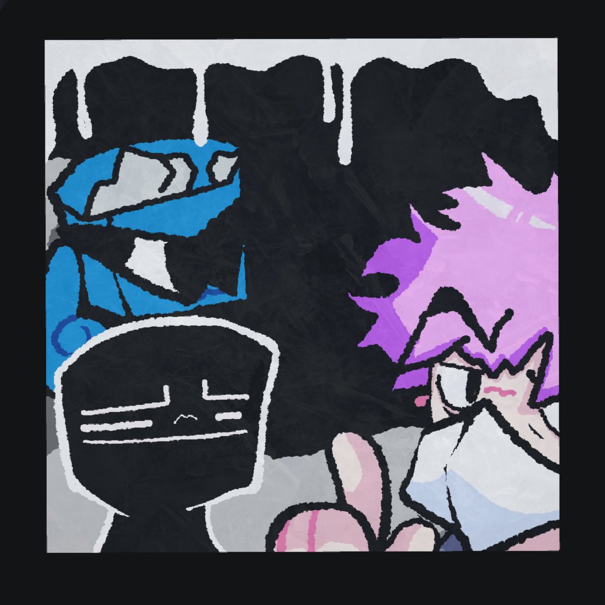 bobdside's tweet image. ARG ~ IS THAT DREAM?!?!?! 
Yoooo @PrangeGuyDsides collab, uhhhh yeah, GG, real
#FNFDsides