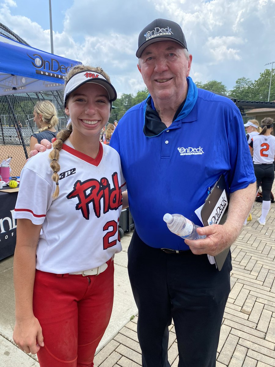 KatelynKmiotek's tweet photo. Thank you @ondecksoftball for an amazing experience today. Another big thanks to all the coaches who came out to watch and for everyone that coached us today. Next stop @StingraysOhio @NJPrideGold @NJPRIDE14U @AvaKelshaw_2027 @jwallace_2024 https://t.co/QJTPhnGaLA