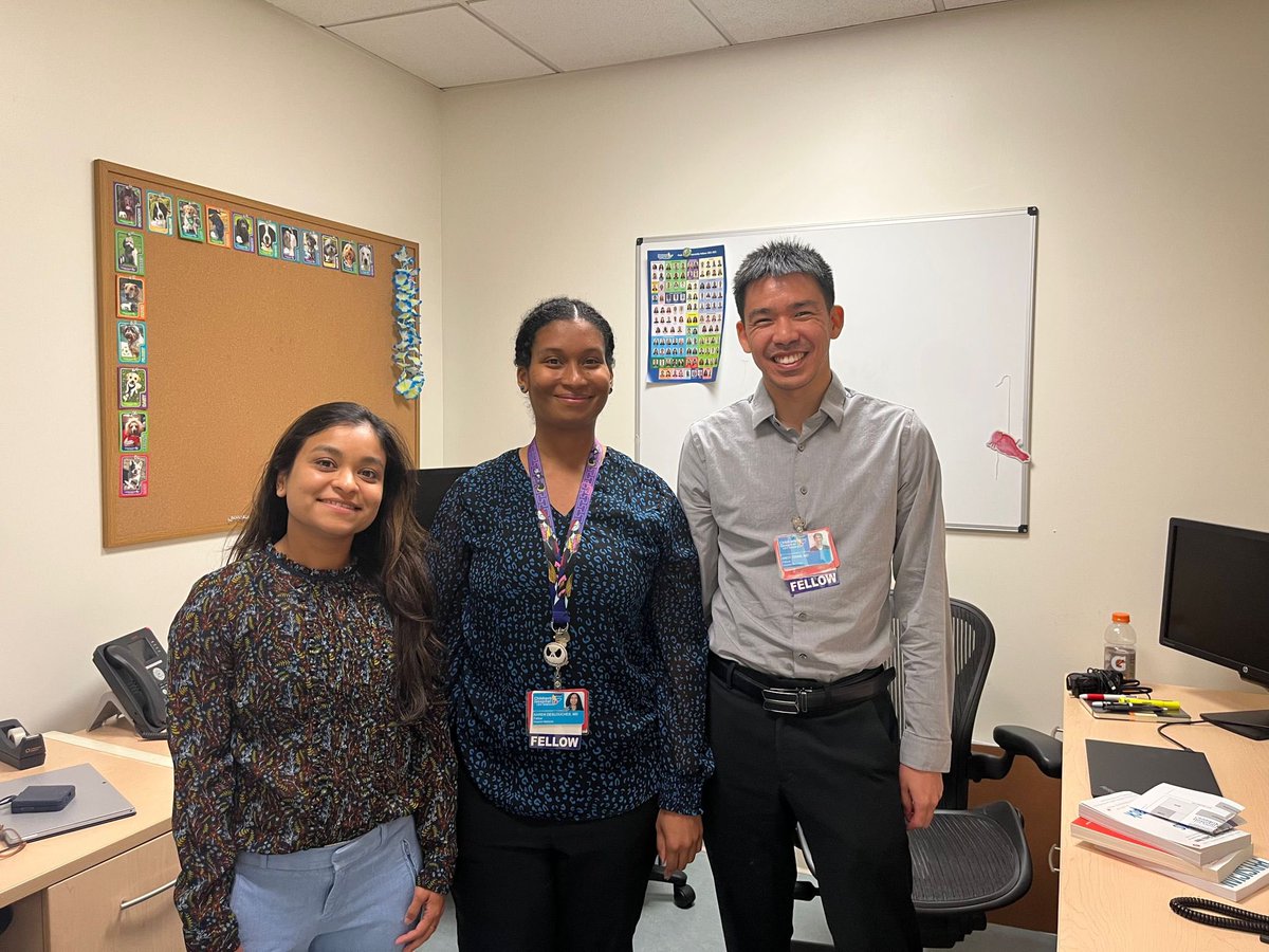 Welcome to our new first year fellows Ishanee, Karen, and Andy! So excited to have you join our CHLA PHM family! 🎉 #phmfellowship #orientation