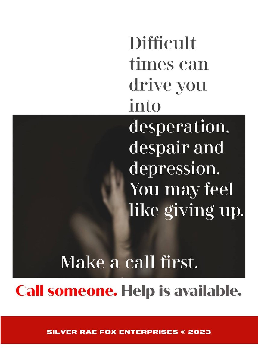 SilverRaeFox's tweet photo. LIFE CAN FEEL SO HARD, ANY DAY, EVERY DAY. CALL SOMEONE. Help is available. 

If you are experiencing a crisis, you can use this resource link to find a hotline number to make a call first: https://t.co/3UEwu1YyP3 If you need immediate emergency help, please call 911. https://t.co/UBTA0JvuKD