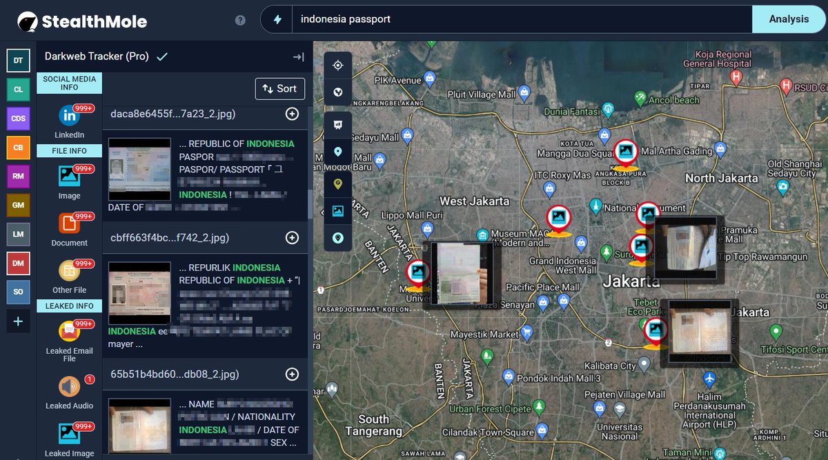 The notorious hacker "Bjorka" has claimed to have leaked the passport information of 34 million people from Indonesia and is offering to sell it for $10,000. Additionally, there are many Indonesian passports leaked on the dark web.