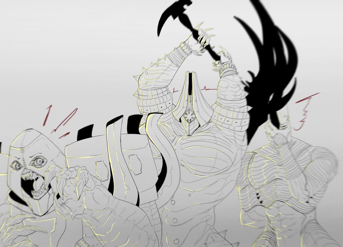 vendrudale's tweet photo. Bro had a bad vibe #Destiny2 #Destiny2Art #Nezarec #Rhulk #Calus https://t.co/EFTnEwRG2J