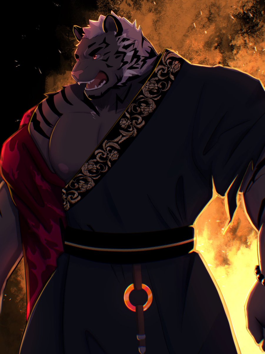 KeterBear's tweet photo. 🔥🐯🔥 https://t.co/mHly3dHcol