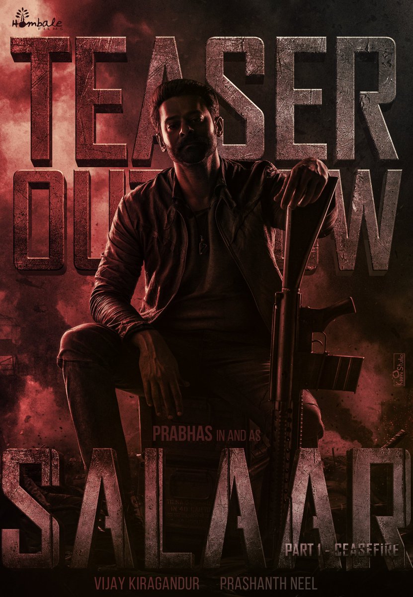 THE MOST VIOLENT MEN... CALLED ONE MAN... THE MOST VIOLENT 🔥 Presenting our next feature #SalaarCeaseFire to the world: youtu.be/bUR_FKt7Iso #SalaarTeaser #Salaar #Prabhas #PrashanthNeel @PrithviOfficial @shrutihaasan @hombalefilms #VijayKiragandur @IamJagguBhai…