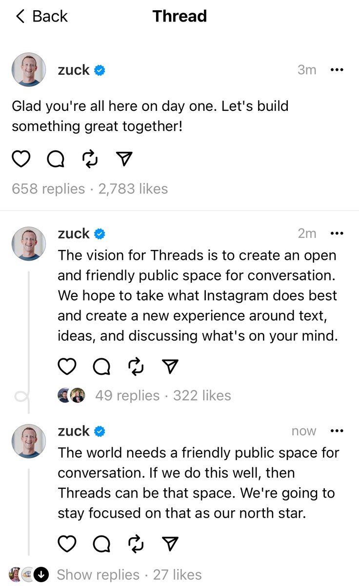 #ThreadsApp Hello, Threads