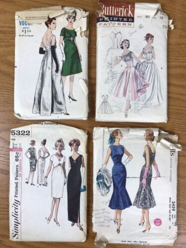 My mom is letting go of these 1950s and 60s #vintagesewingpatterns ebay.us/SIOA3S #sewingpatterns #voguepatterns #butterick - So #retrochic