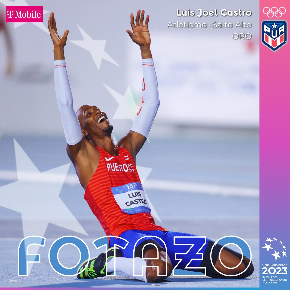 📸 #Fotazo
#EquipoPUR 
#SanSalvador2023 #EsMomentoDeTrascender
#Atletismo