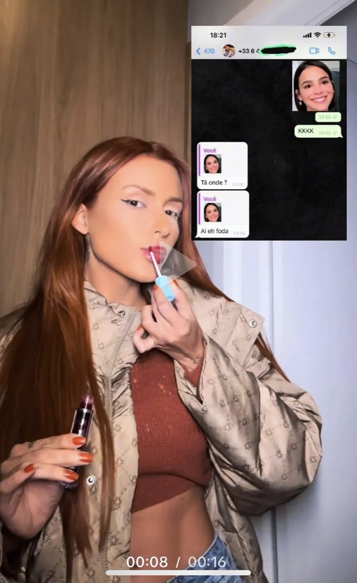 futebol_info's tweet image. Fernanda Campos mostra print de conversa em que mandou figurinha de Bruna Marquezine para Neymar.

"Aí é f***", respondeu o jogador.

🗞 @quem 
📸 Reprodução