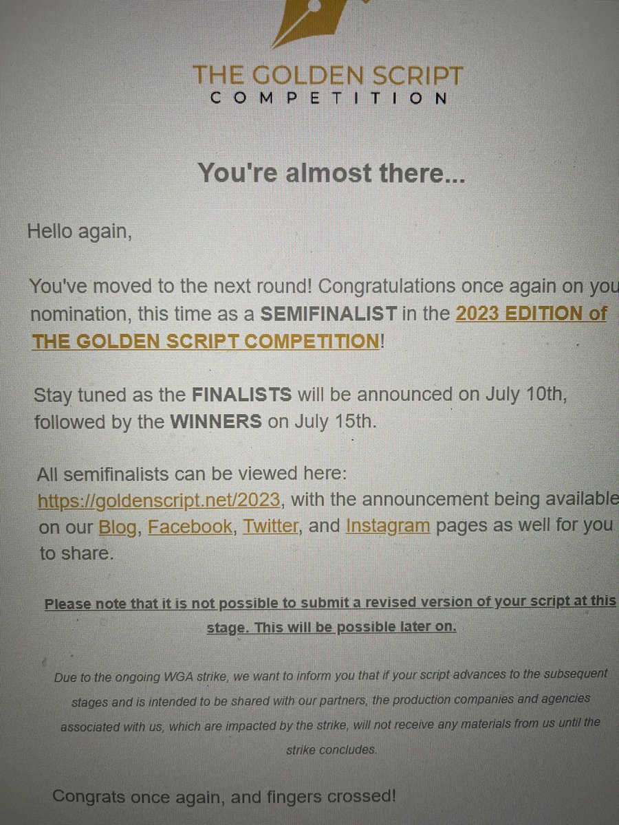 kellywhoLA's tweet photo. So more good news about my short drama film about the opioid epidemic, 12 HOURS, that I’m going to direct. #shortfilm #screenwriting #Filmmaker #indie #opioidepidemic #12HoursFilm #GoldenScriptCompetition https://t.co/eiWuRbgqNH