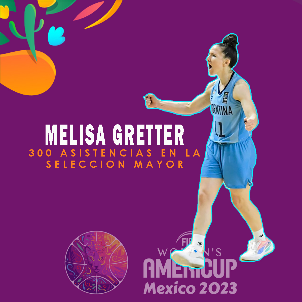 🏀Marca para Meli🏀

<a href="/MeliGretter11/">Melisa Gretter</a> llegó a las 300 asistencias en la mayor.

¡Felicitaciones Magic!