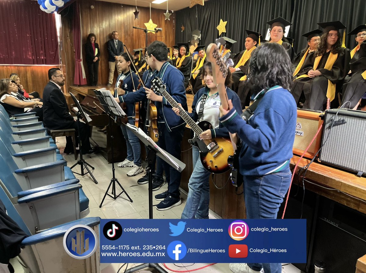 💙🎓 Hoy se llevó a cabo la ceremonia de graduación de #primaria. ¡Orgullosos de nuestros alumnos! ¡Los esperamos en secundaria! 💙🎓

📞5554-1175 ext. 235•264
📱55-3434-8579
💻 heroes.edu.mx
#ColegioHéroes
#ÚltimaHora #Coyoacán