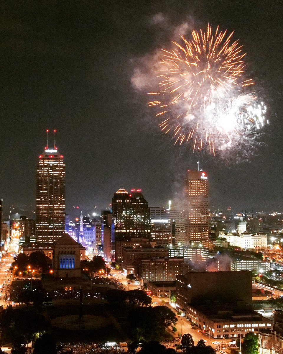Flying with the Fireworks last night.