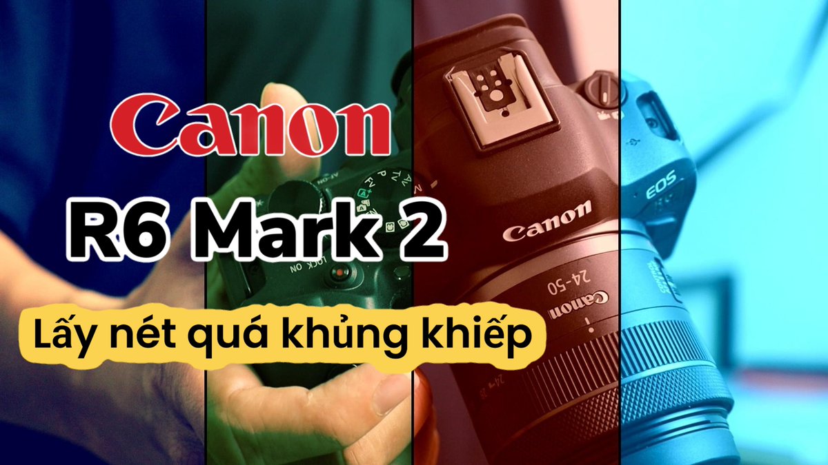 Canon R6 Mark ii Lấy nét rất mượt khuôn mặt và theo từng mắt trái, mắt phải.   Có quá nhiều công nghệ trong cái máy ảnh này. Và hôm nay sẽ chia sẻ trước về khả năng lấy nét mượt mà của máy.  Youtube: youtu.be/kKdypeerjG8
#namtaylor #namcamera #canonr6m2