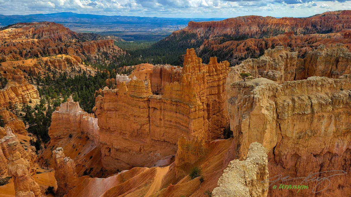 Overlooking the hoodoos of Bryce Canyon, soon to be hiking down amongst them.

#bryce #brycecanyon #utah #nationalpark #nationalparkgeek #canyon #desert #west