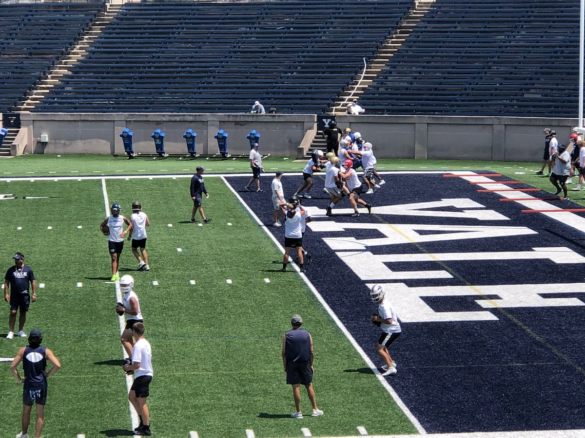 collier slone (@slonecollier) on Twitter photo Had a great day at Yale football camp today! Learned a lot of great things today. Look forward to coming back soon!
<a href="/CoachRenoYale/">Tony Reno</a> <a href="/CoachJAlvarez/">Jack Alvarez</a> @Coach_J81 <a href="/AnthonyRandle6/">Anthony Randle</a> <a href="/MarshallMavFB/">Marshall Maverick Football</a> Had a great day at Yale football camp today! Learned a lot of great things today. Look forward to coming back soon!
<a href="/CoachRenoYale/">Tony Reno</a> <a href="/CoachJAlvarez/">Jack Alvarez</a> @Coach_J81 <a href="/AnthonyRandle6/">Anthony Randle</a> <a href="/MarshallMavFB/">Marshall Maverick Football</a>