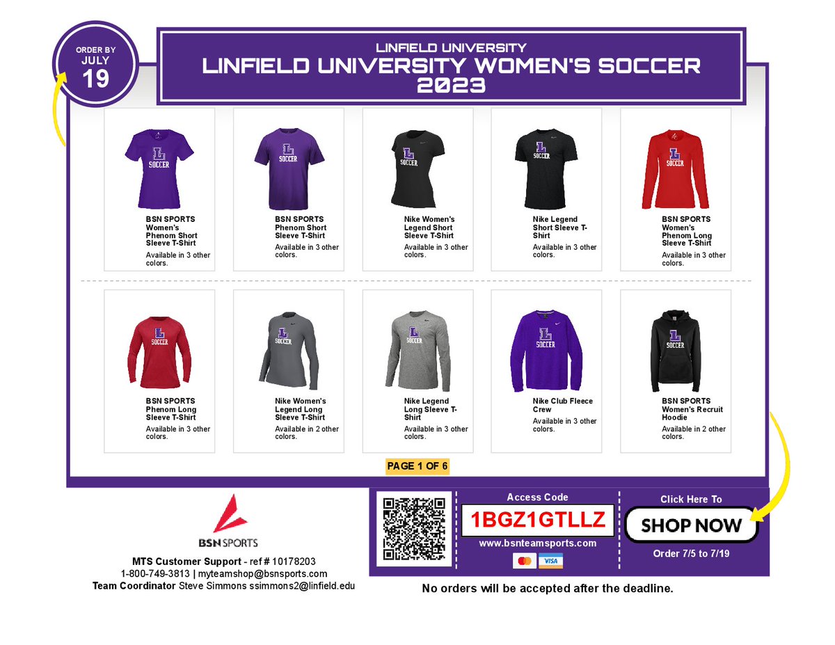 Linfield Women's Soccer tweet media